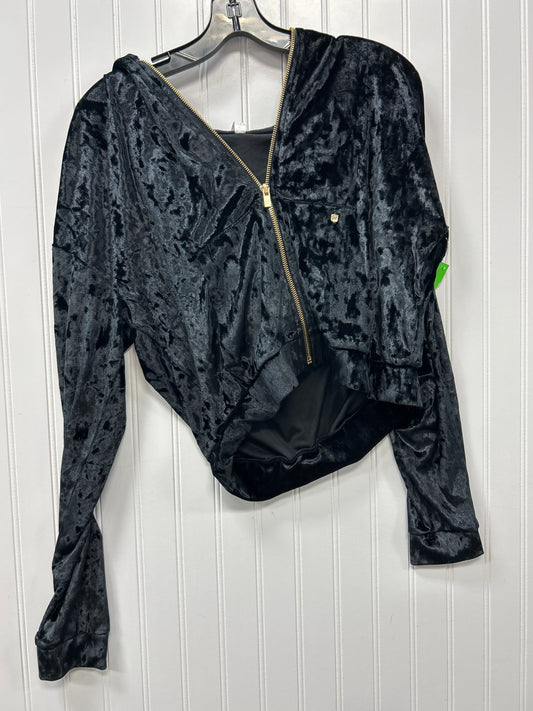Athletic Sweatshirt Hoodie By Fabletics In Black, Size:S