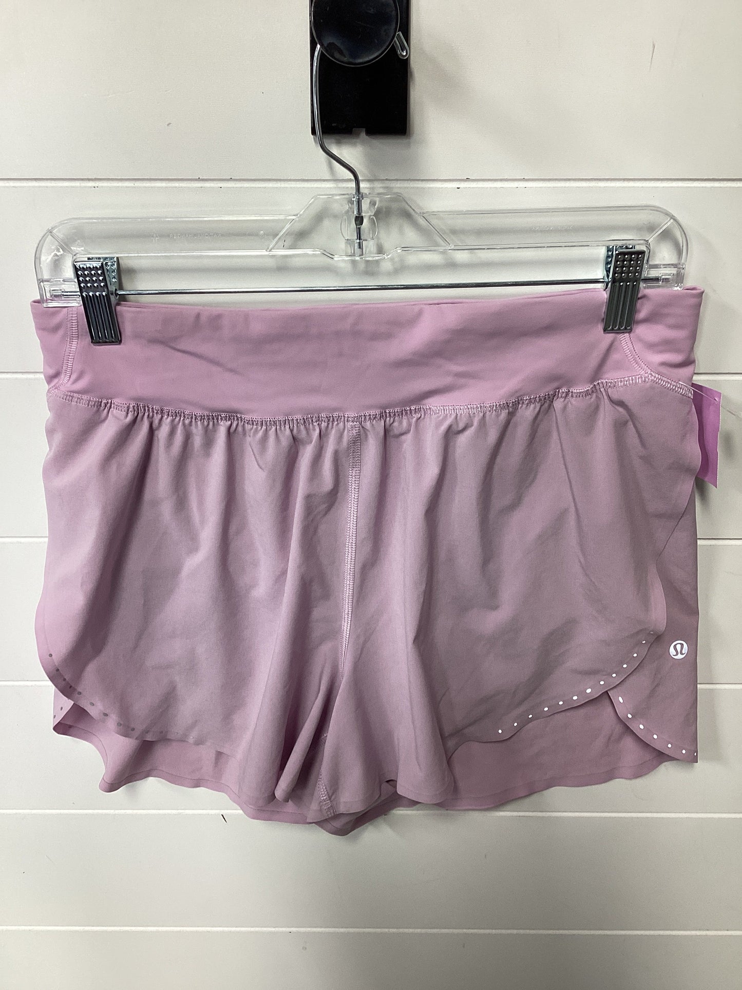 Athletic Shorts By Lululemon In Pink, Size:6