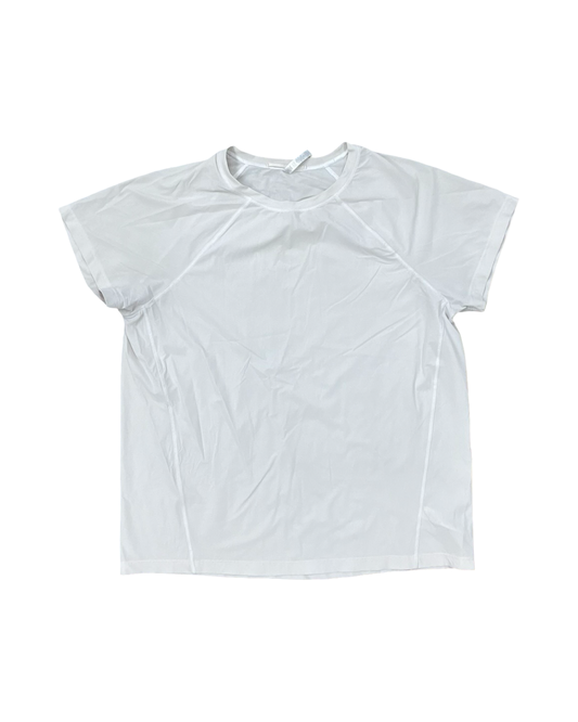 Athletic Top Ss By Athleta In White, Size:M