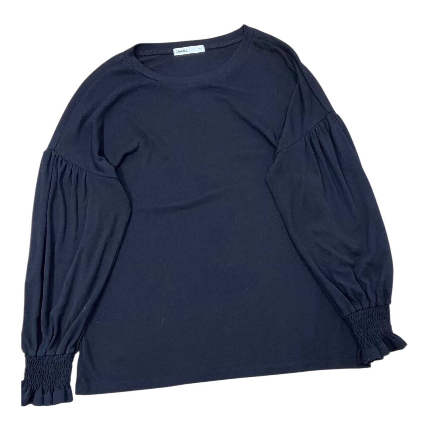 Top Ls By Miholl In Black, Size:M