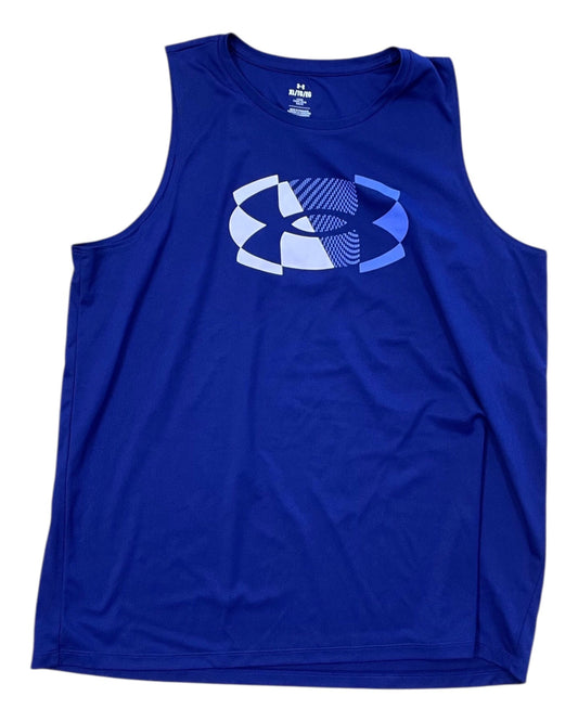 Athletic Tank Top By Under Armour In Purple, Size:Xl