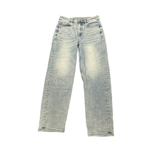 Jeans Straight By American Eagle In Blue Denim, Size:4