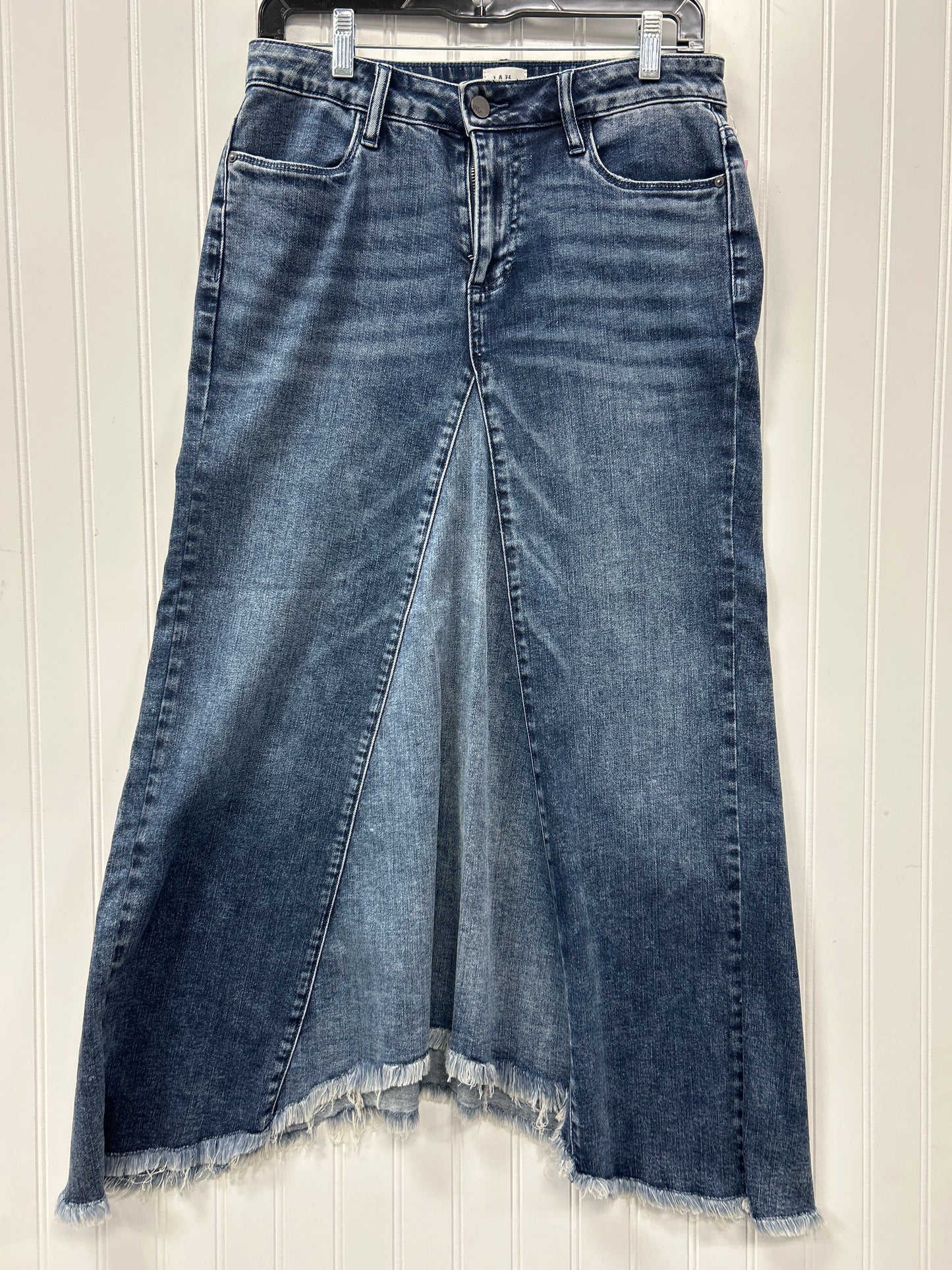 Skirt Maxi By Cmc In Blue Denim, Size:6
