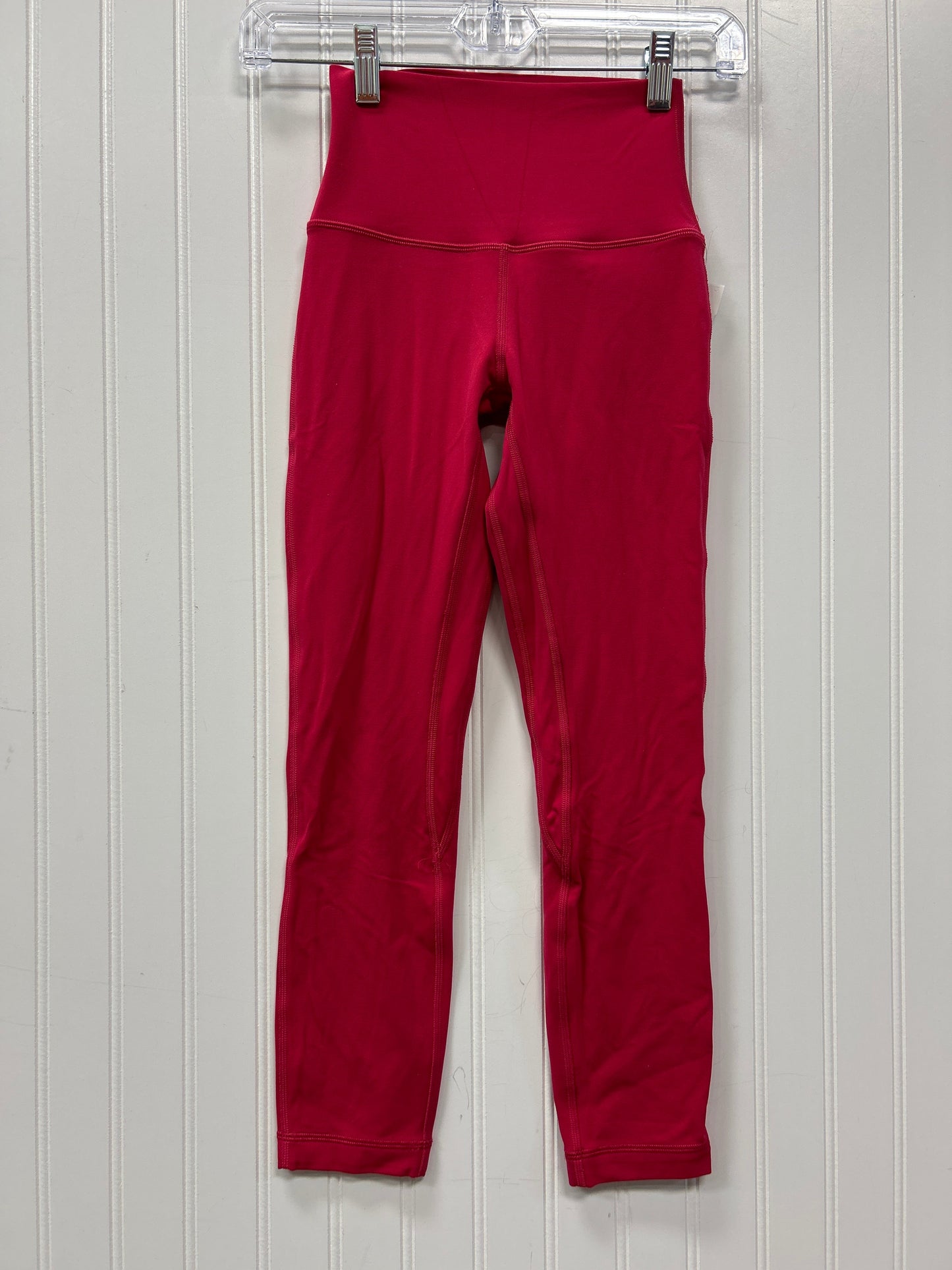 Athletic Leggings By Lululemon In Pink, Size:2
