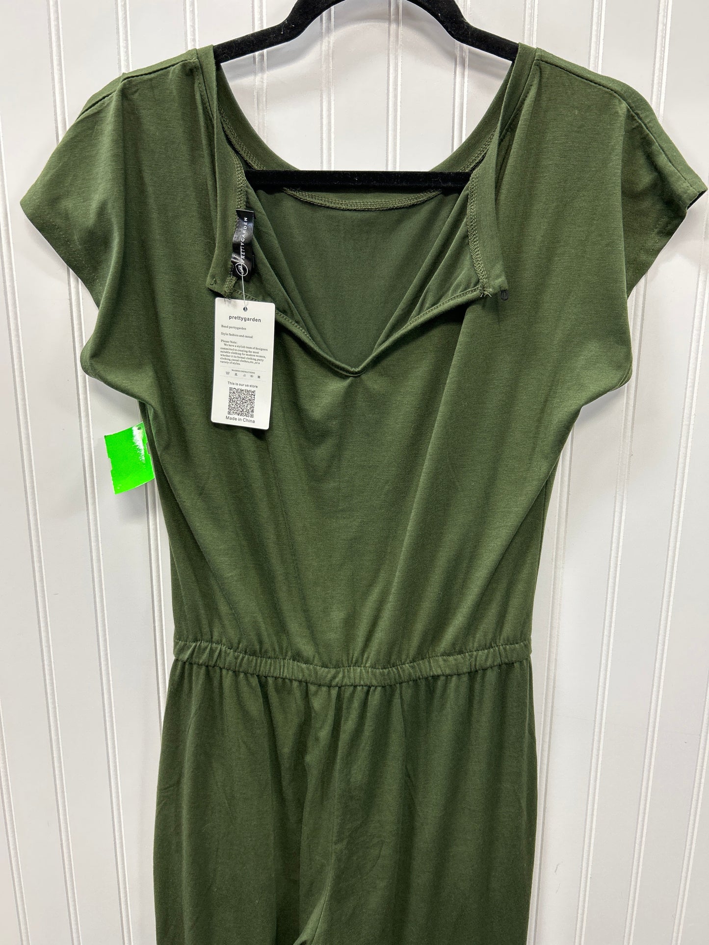 Jumpsuit By Prettygarden In Green, Size:S