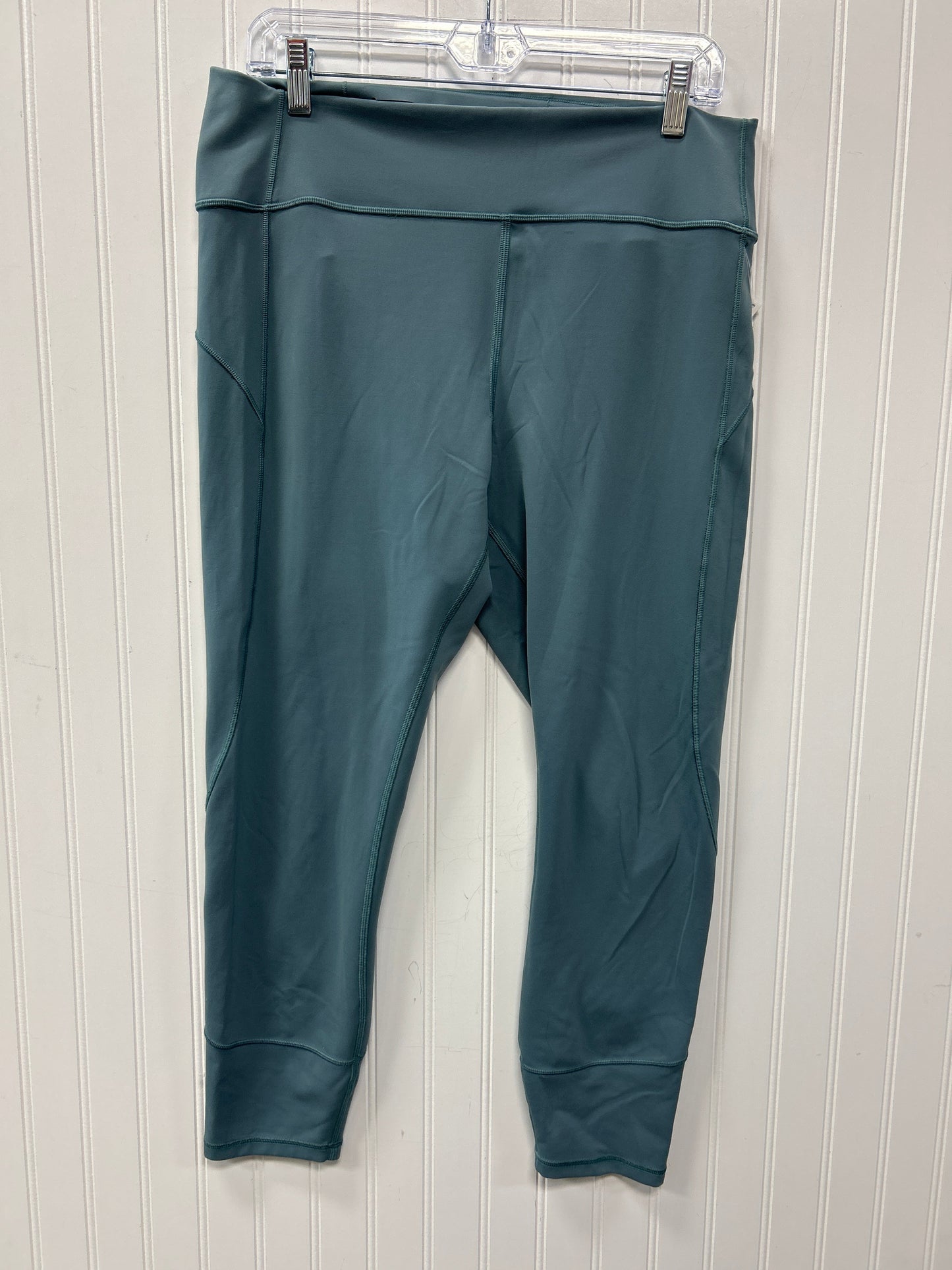 Athletic Leggings By Lululemon In Aqua, Size:14