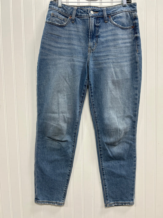 Jeans Straight By Old Navy In Blue Denim, Size:6