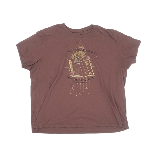 Top Ss By Torrid In Mauve, Size:1X