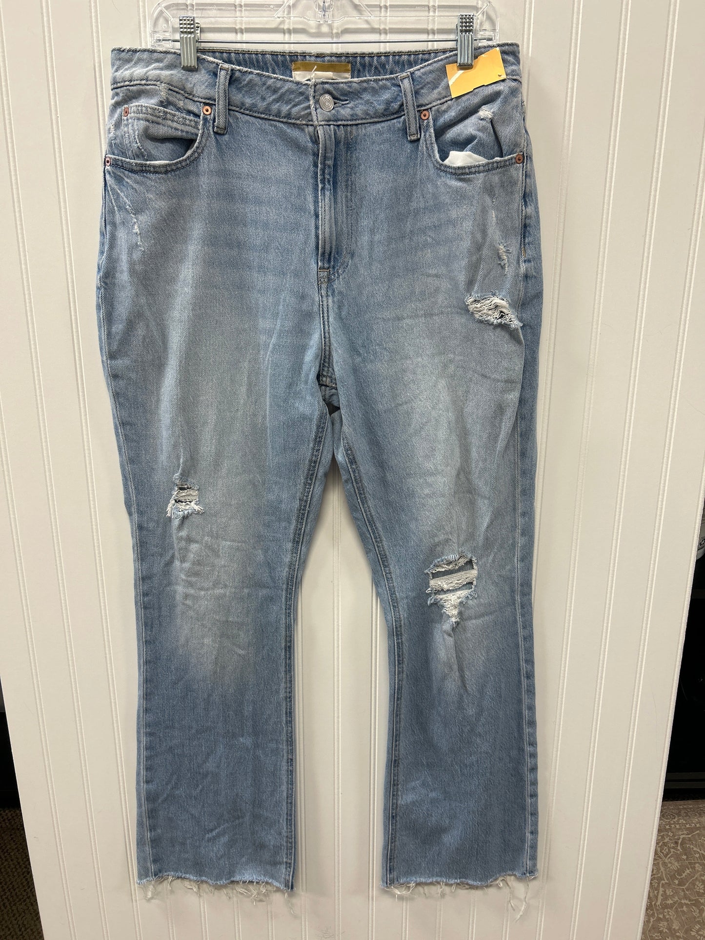 Jeans Boot Cut By Maurices In Blue Denim, Size:14