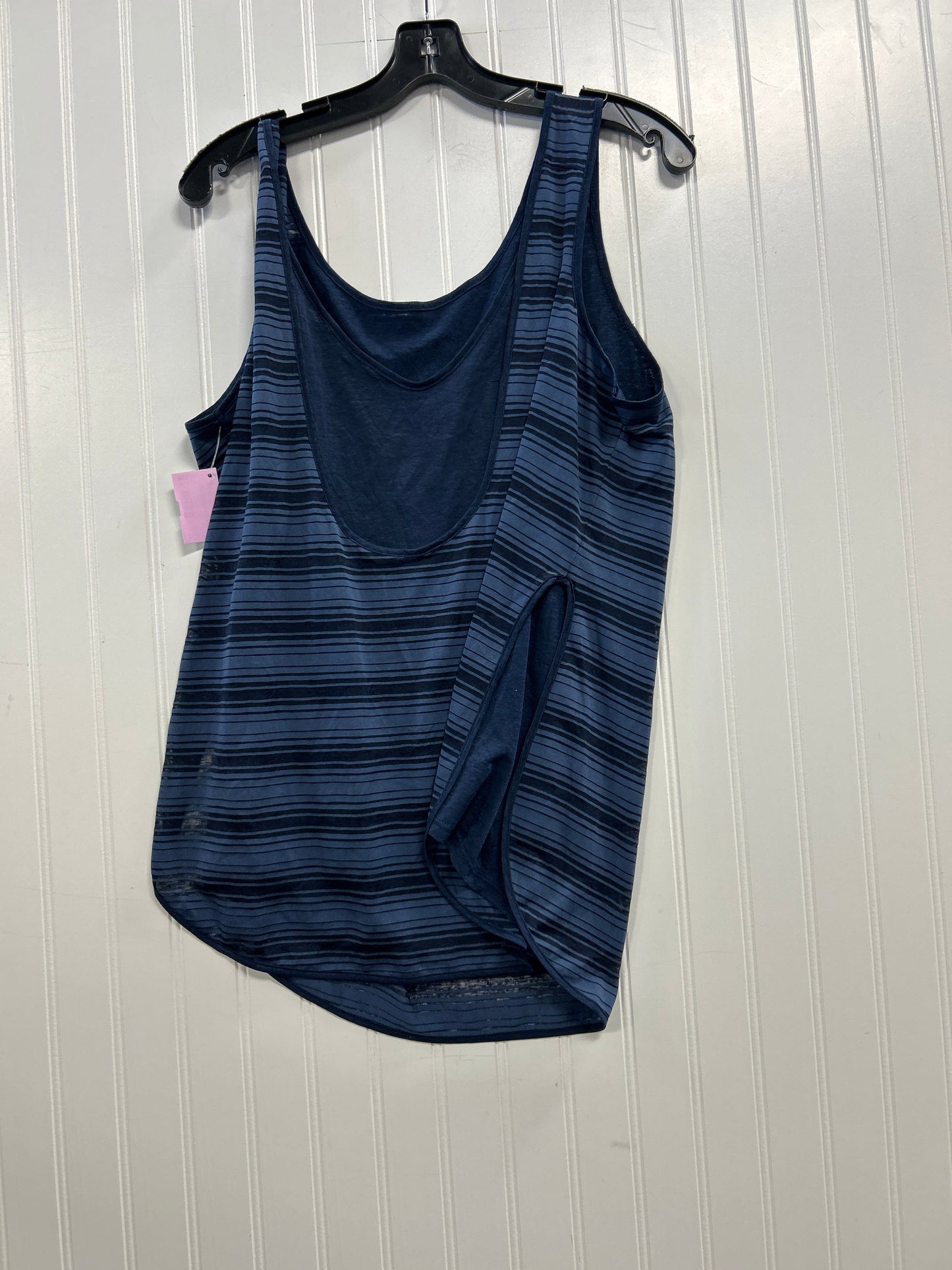 Athletic Tank Top By Athleta In Navy, Size:L
