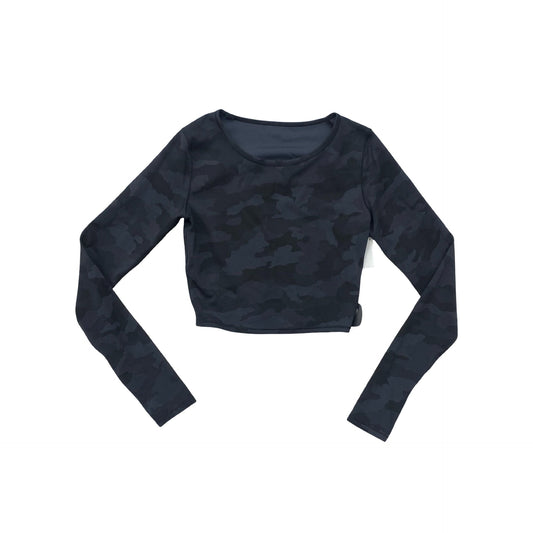 Athletic Top Ls Crewneck By Lululemon In Camouflage Print, Size:M