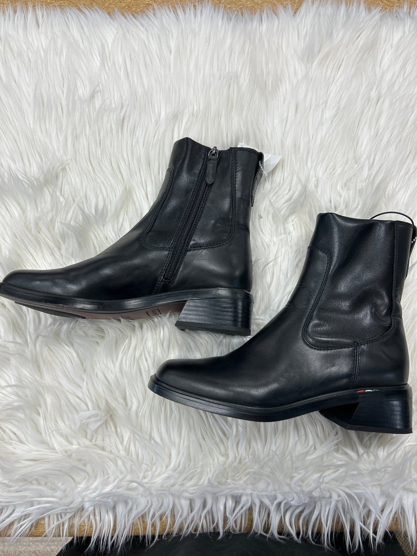 Boots Ankle Heels By Franco Sarto In Black, Size:9