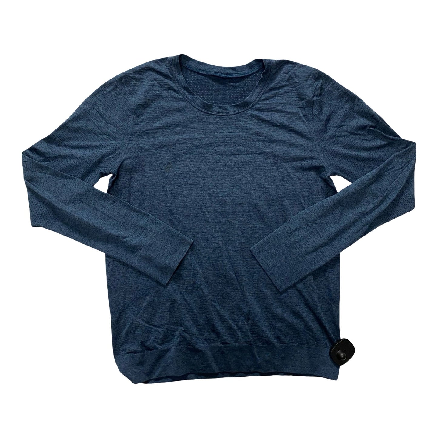 Athletic Top Ls Collar By Lululemon In Navy, Size:S