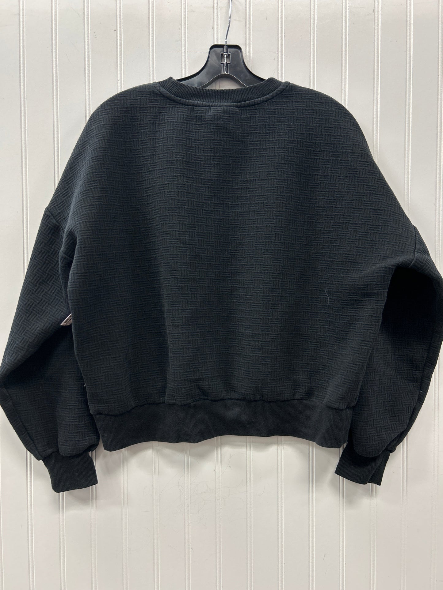 Athletic Sweatshirt Collar By Vans In Black, Size:Xs