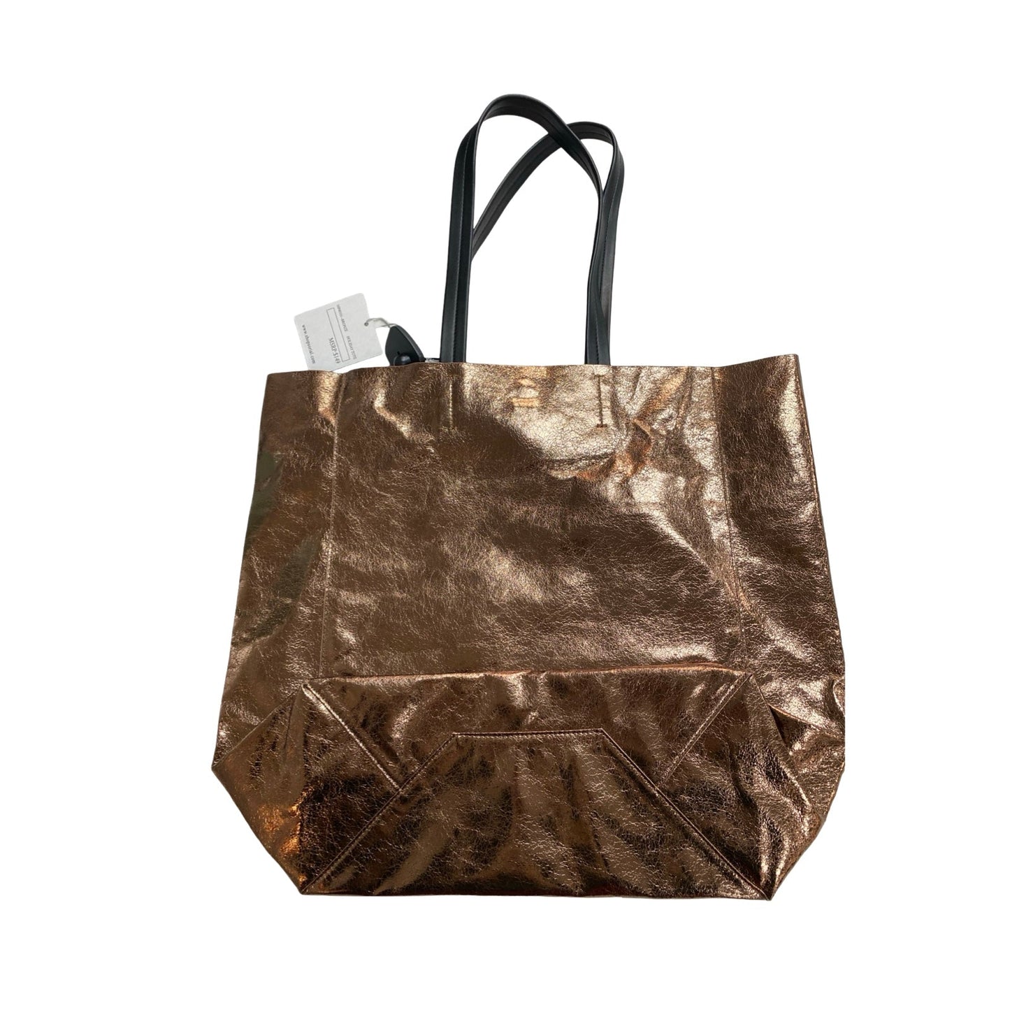 Handbag By Sorial In Bronze, Size:Large