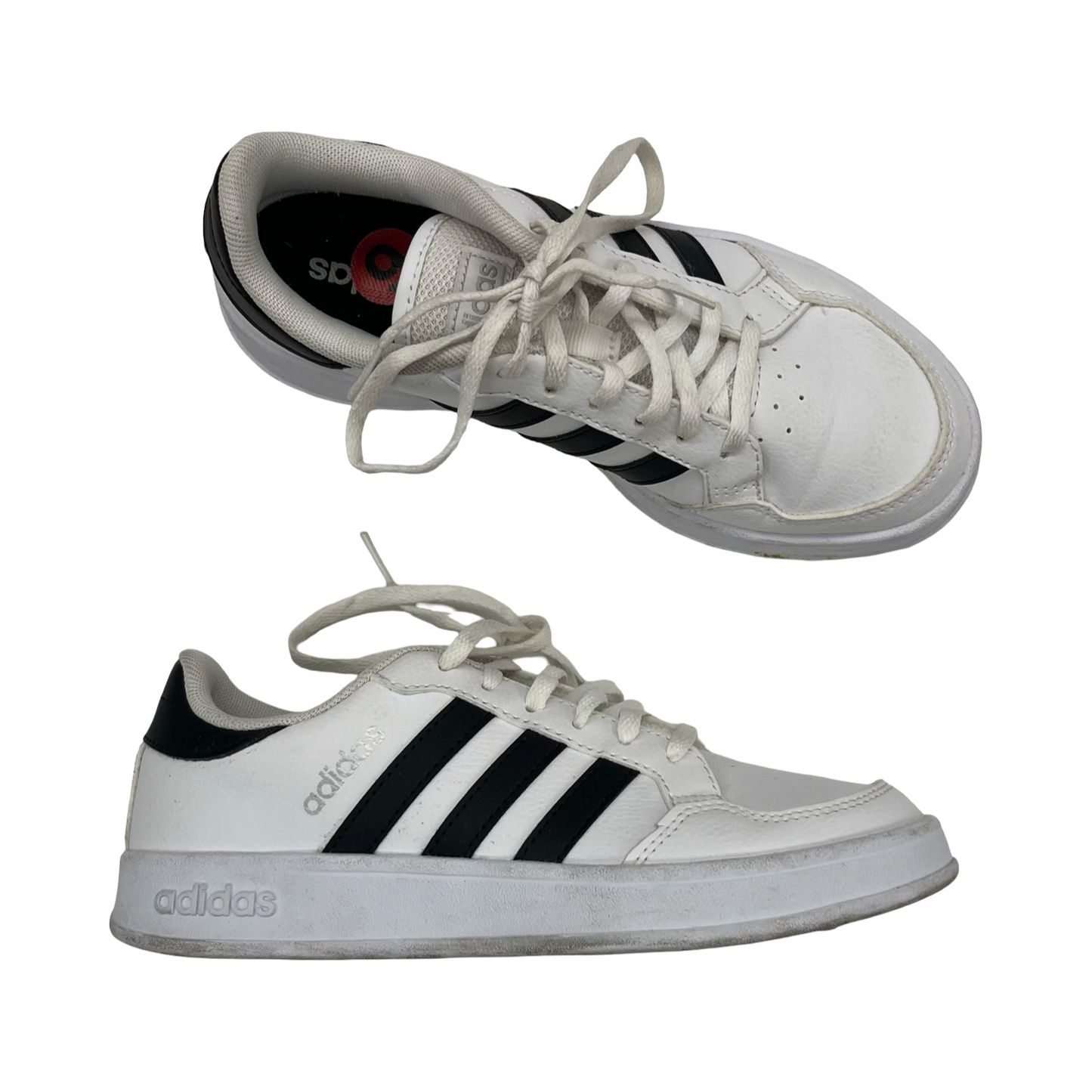 Shoes Sneakers By Adidas In Black & White, Size:6