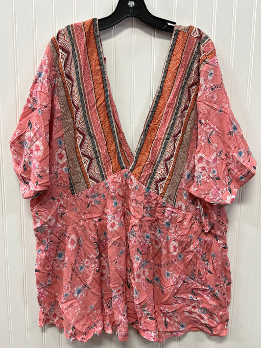 Top Ss By Davi & Dani In Multi, Size:3X