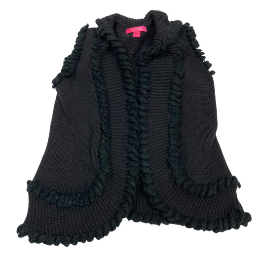 Vest Designer By Lilly Pulitzer In Black, Size:Xs