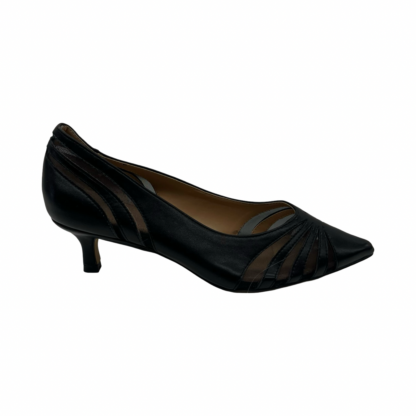 Shoes Heels Kitten By Adrienne Vittadini In Black, Size:7.5