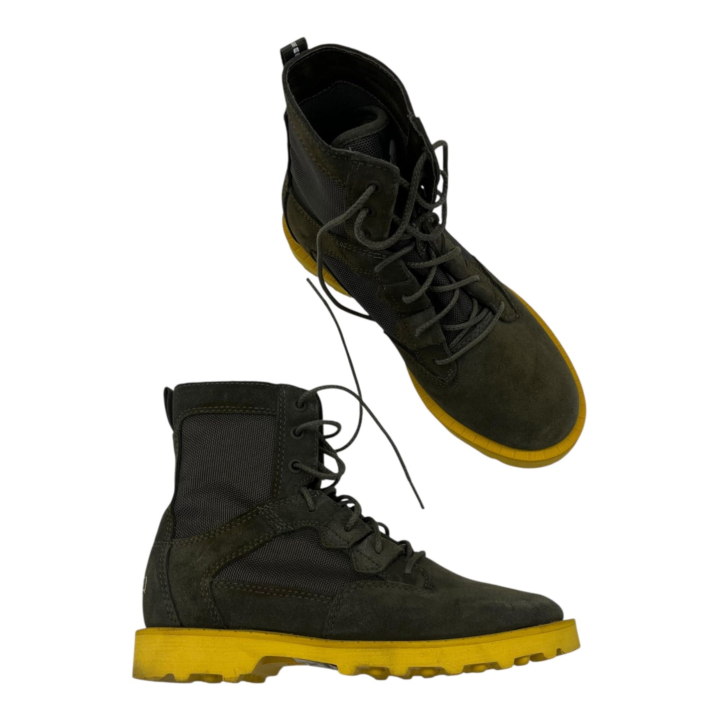 Boots Combat By Sorel In Green, Size:6.5