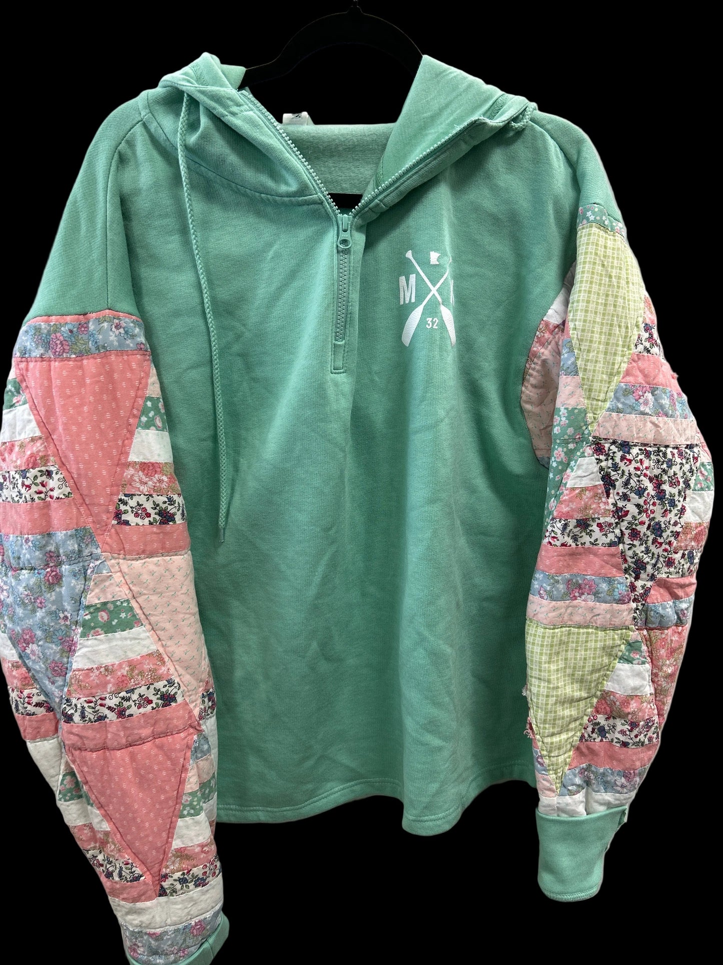 Sweatshirt Hoodie By Cmc In Green, Size:Xl