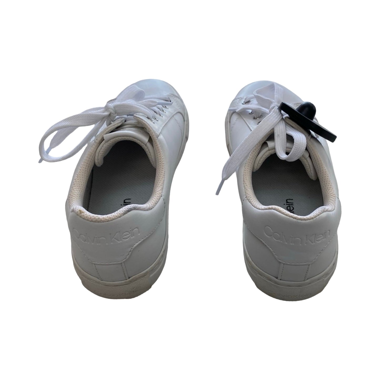Shoes Athletic By Calvin Klein In White, Size:8