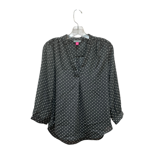 Top Ls By Vince Camuto In Black, Size:Xs