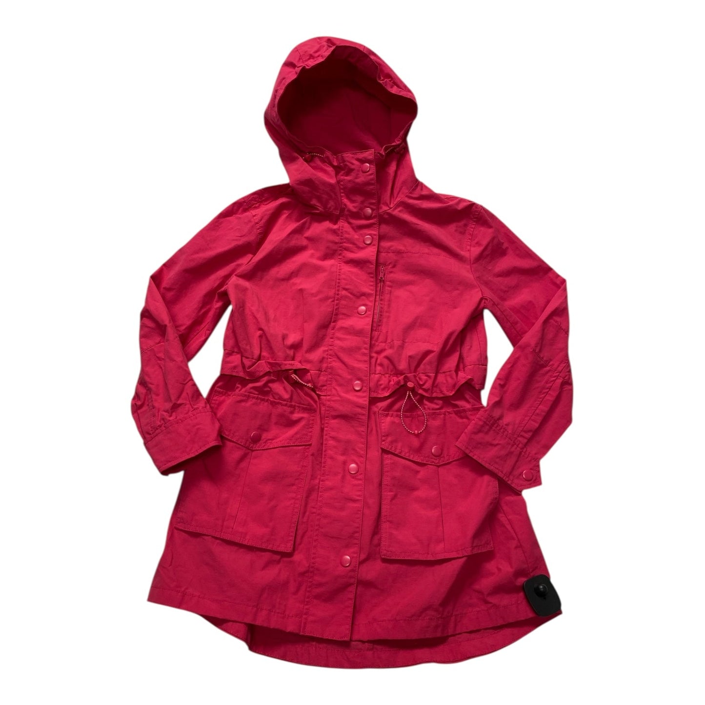 Coat Raincoat By J. Crew In Pink, Size:Xxs