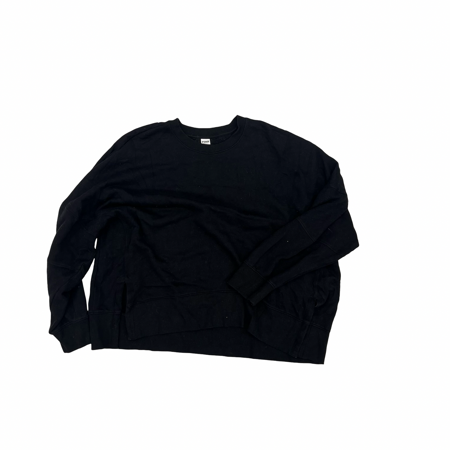 Sweatshirt Crewneck By Pink In Black, Size:Xl