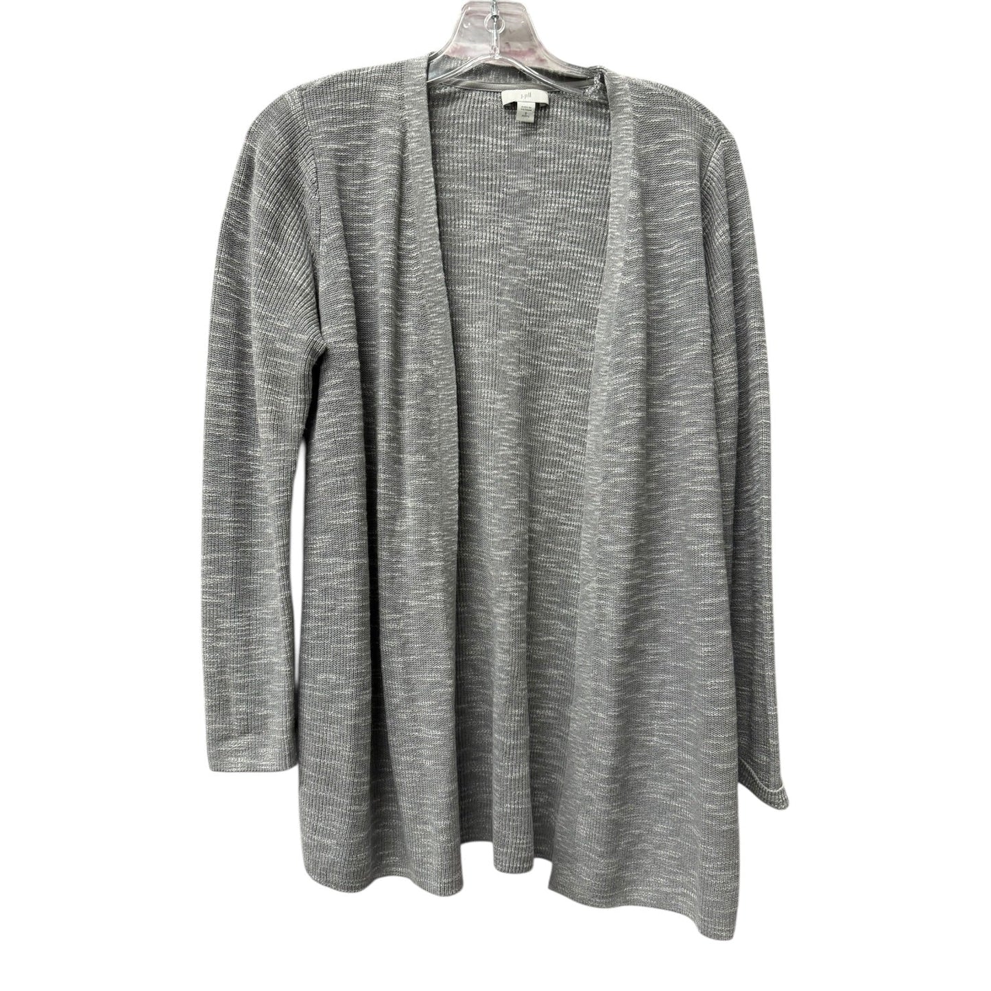 Sweater Cardigan By J. Jill In Grey, Size:Sp