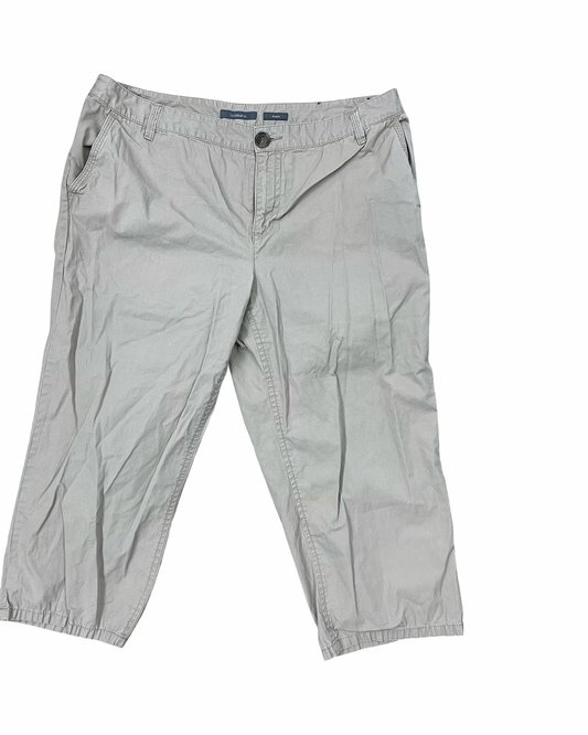 Pants Chinos & Khakis By Liz Claiborne In Tan, Size:16