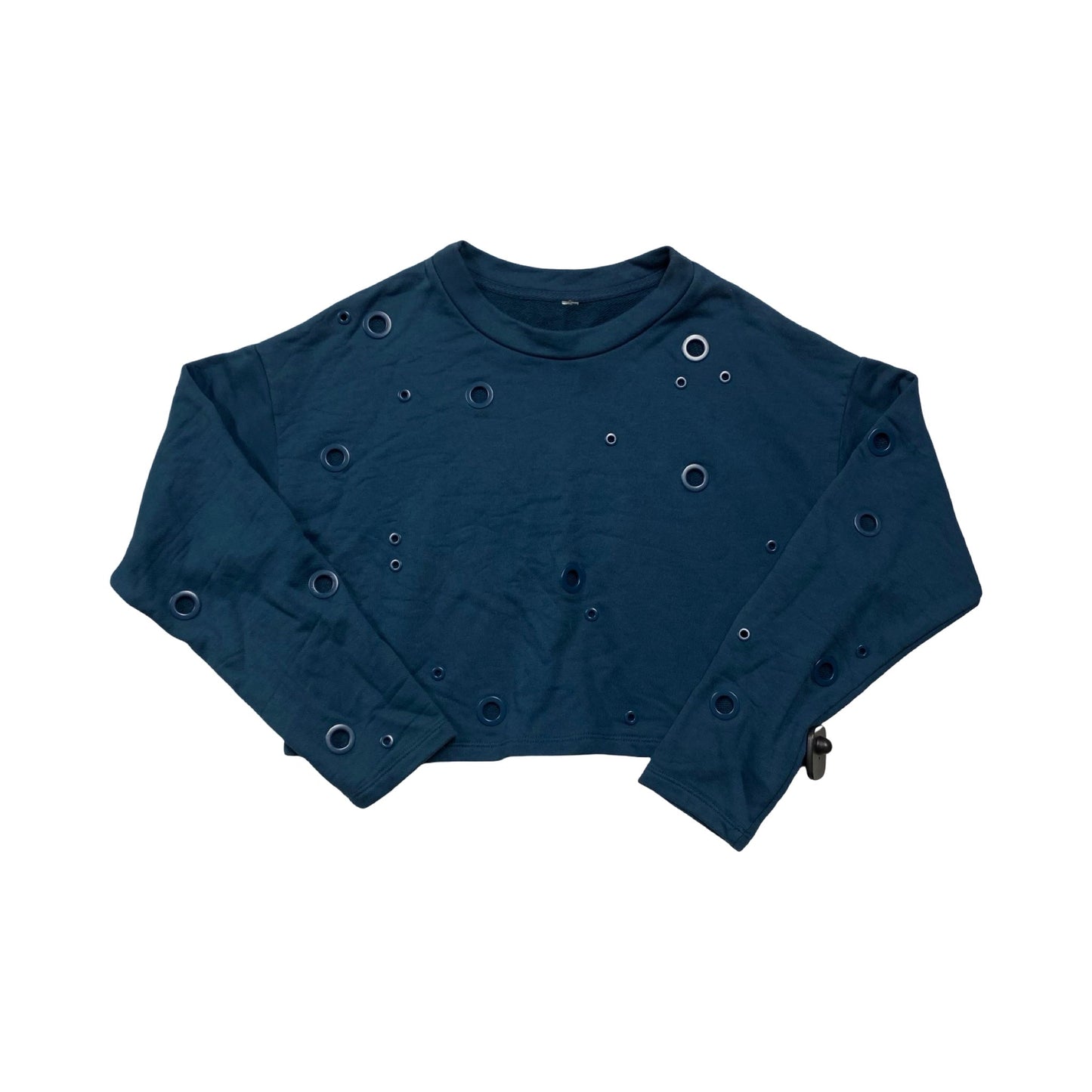 Athletic Sweatshirt Crewneck By Alo In Blue, Size:S