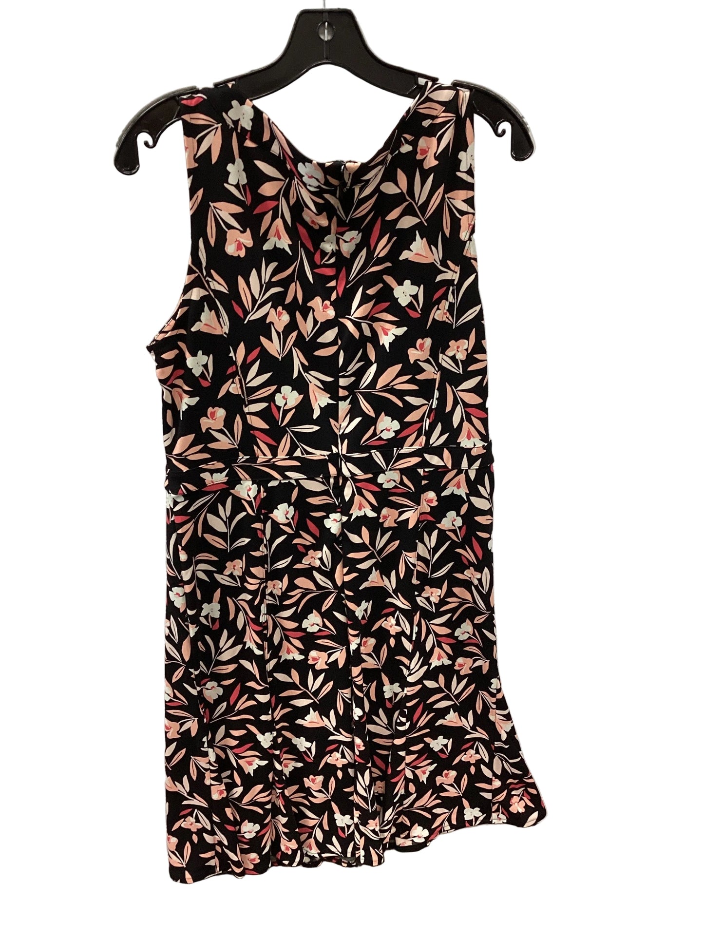 Dress Casual Midi By Talbots In Black, Size:12