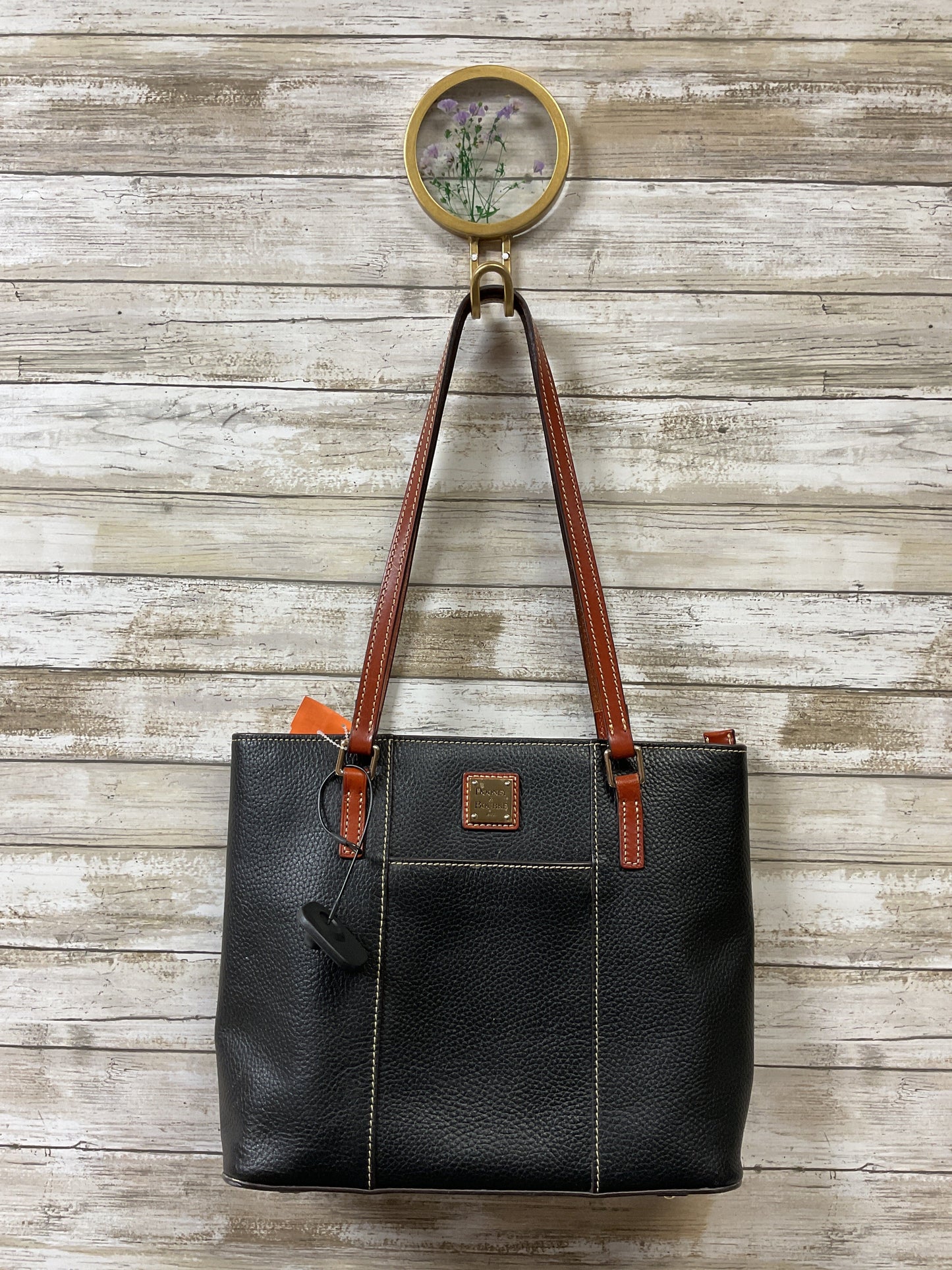 Handbag Designer By Dooney And Bourke In Black, Size:Medium