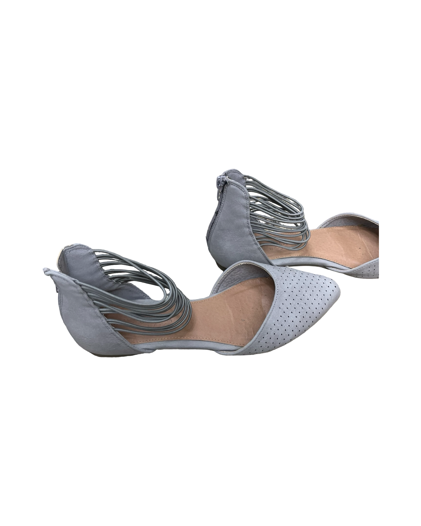 Shoes Flats By Clothes Mentor In Beige, Size:8