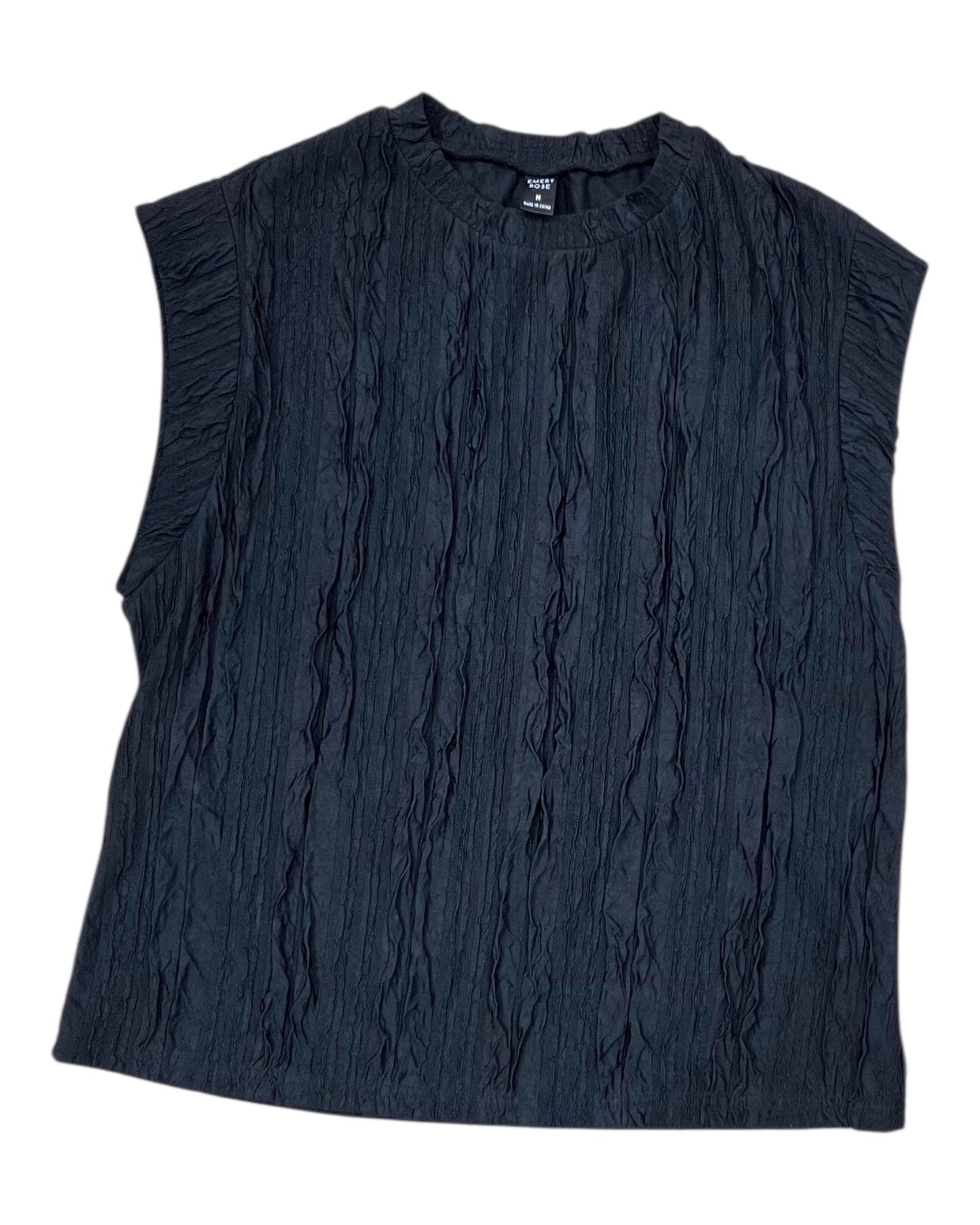 Top Ss By Emery Rose In Black, Size:M