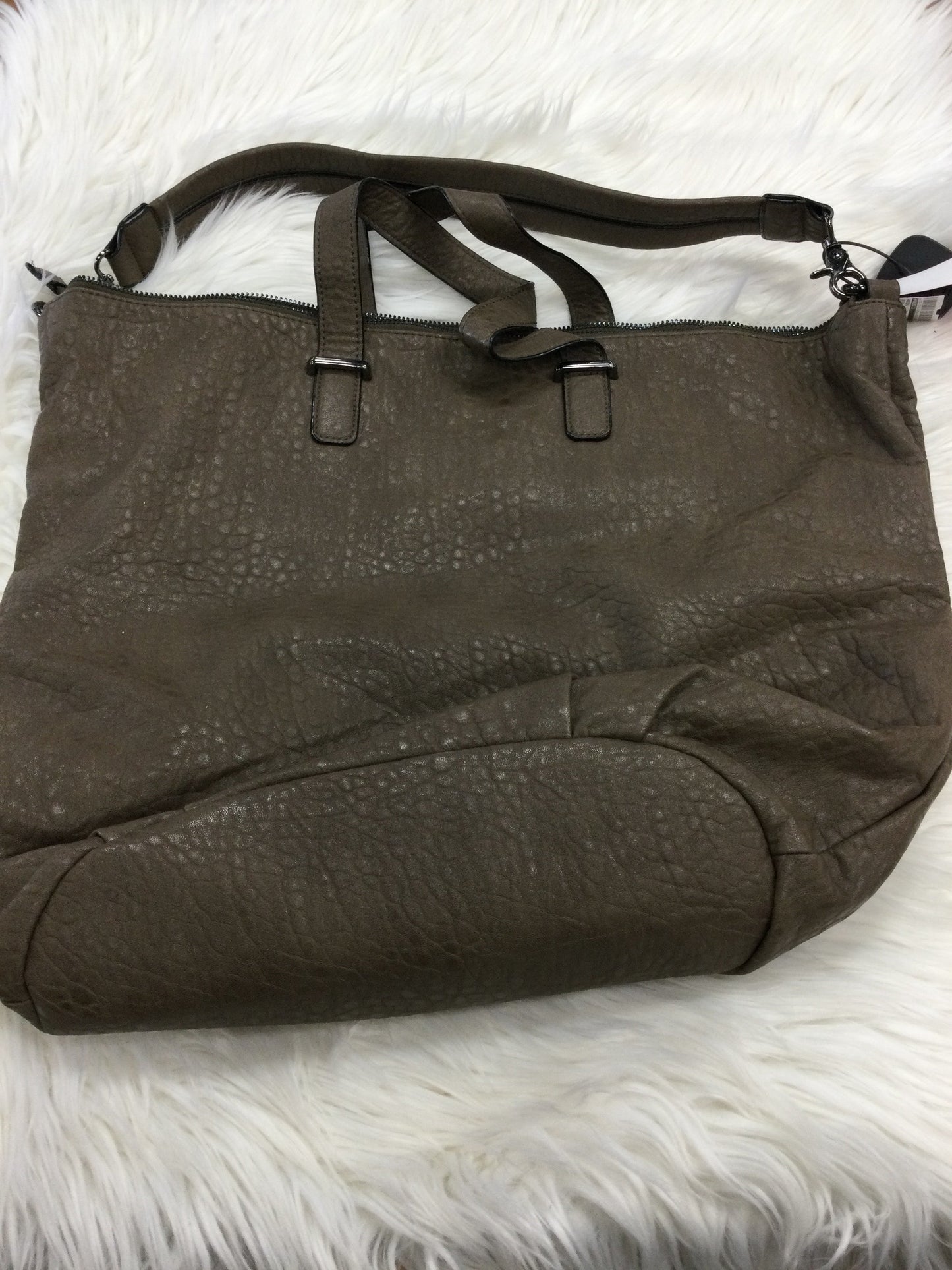 Handbag By Forever 21 In Brown, Size:Large