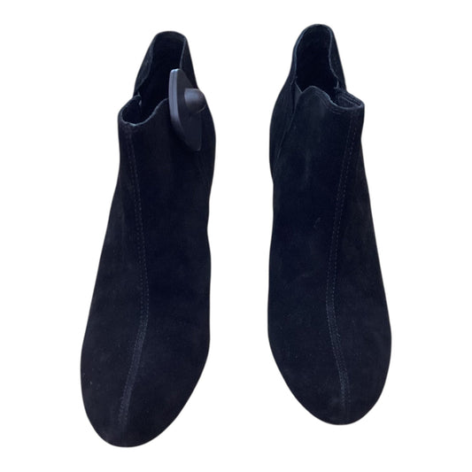 Boots Ankle Heels By Born In Black, Size:10