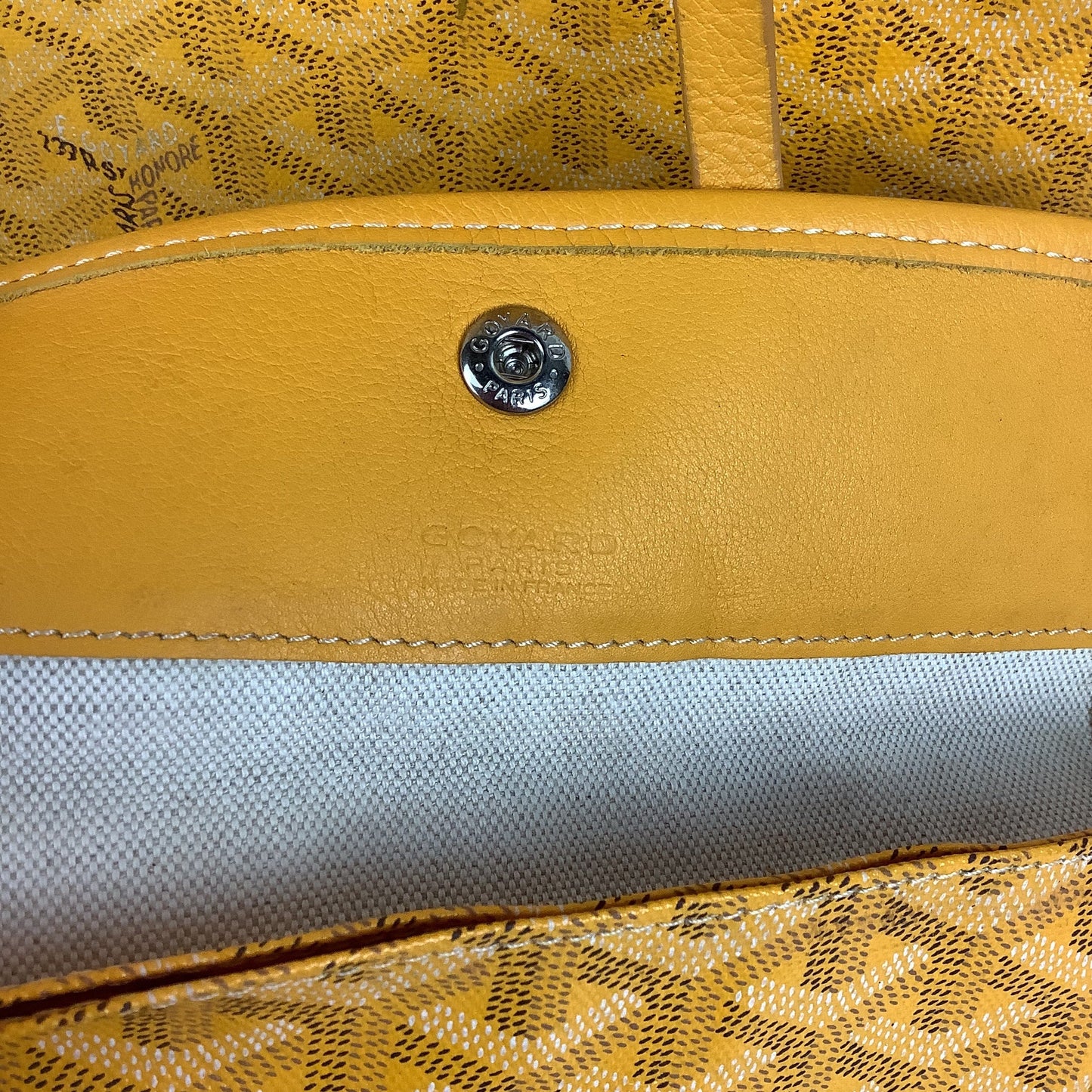 Tote Luxury Designer By Goyard, Size: Medium