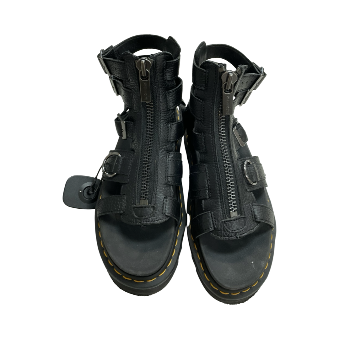 Sandals Designer By Dr Martens In Black, Size:7