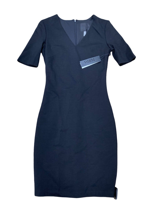 Dress Casual Midi By White House Black Market In Black, Size:0