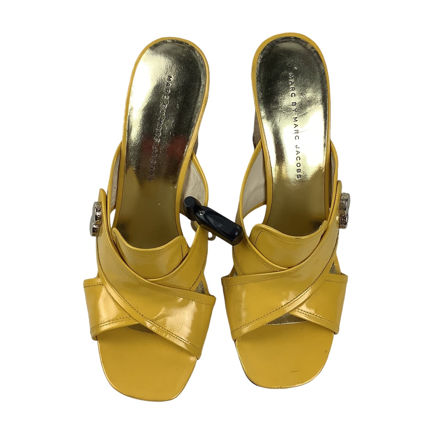 Sandals Designer By Marc By Marc Jacobs In Yellow, Size: 10.5