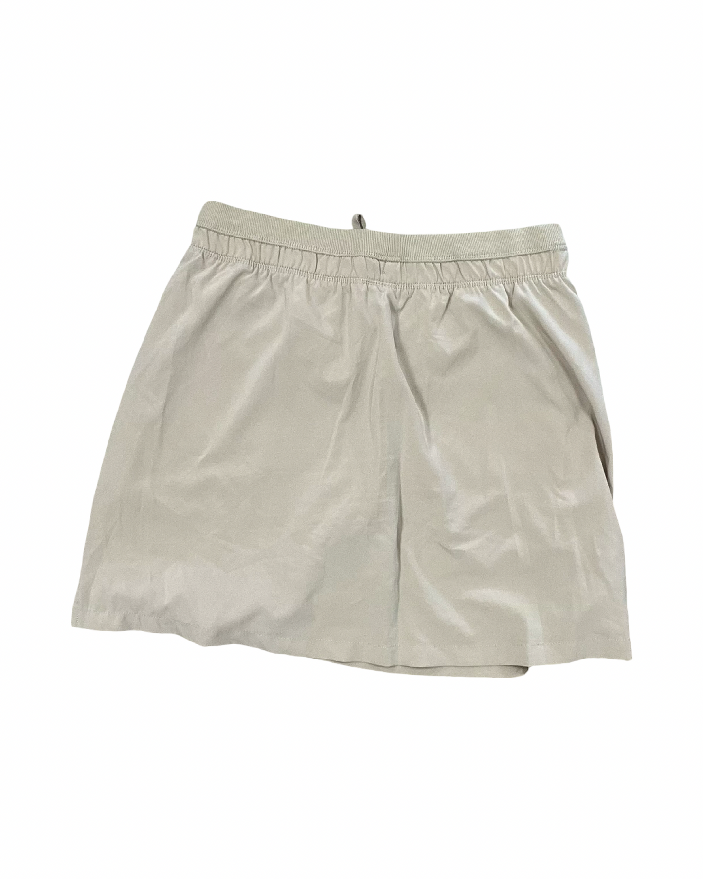 Athletic Skort By Green Tea In Tan, Size:M