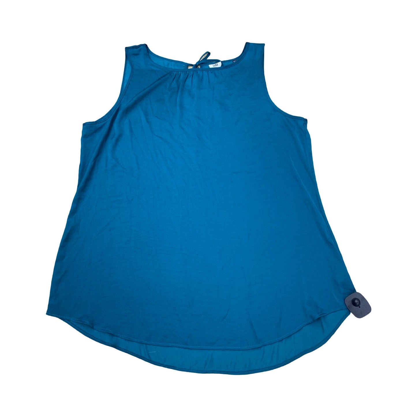 Top Sleeveless By Cabi In Teal, Size:Xl