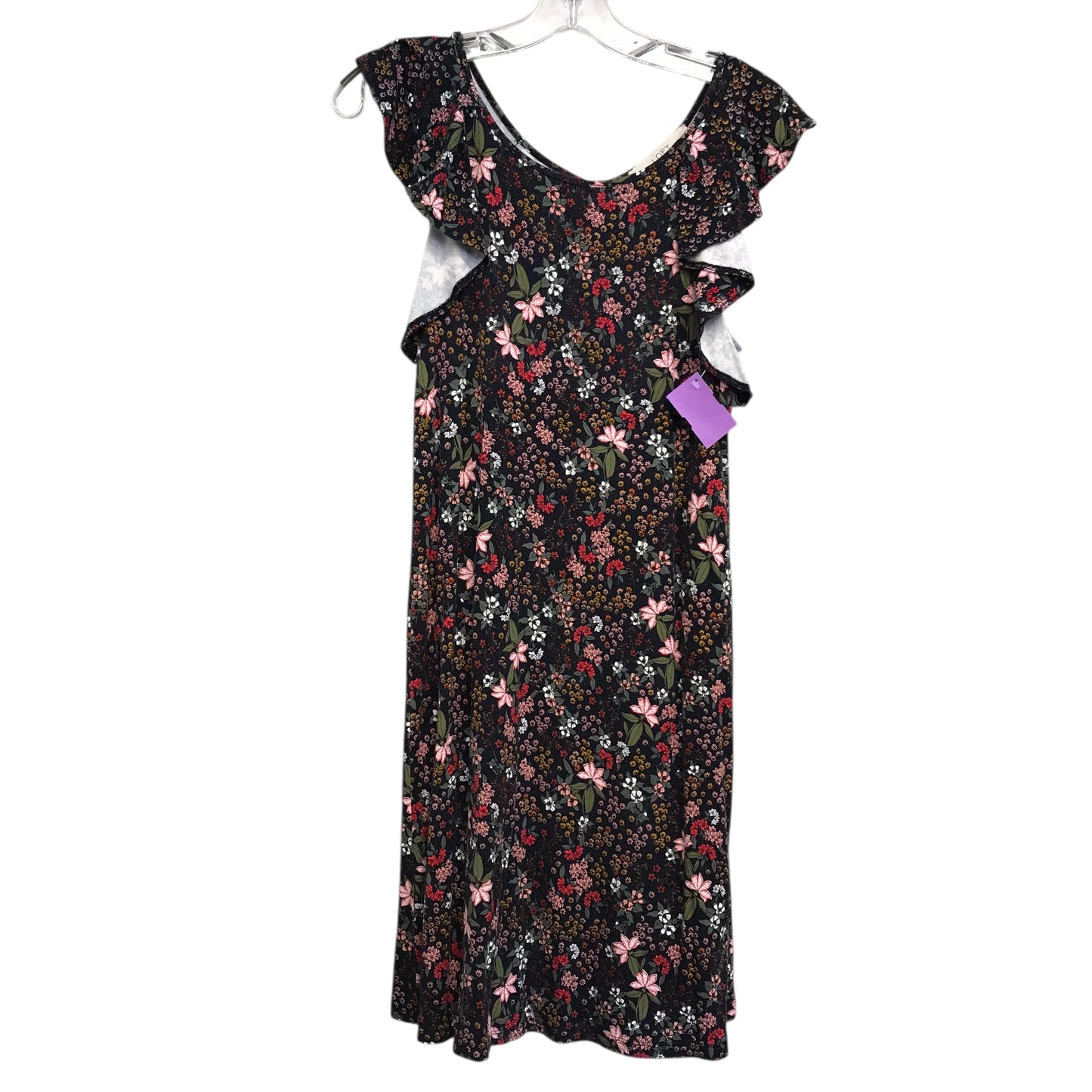 Dress Casual Short By Loft In Floral Print, Size:S