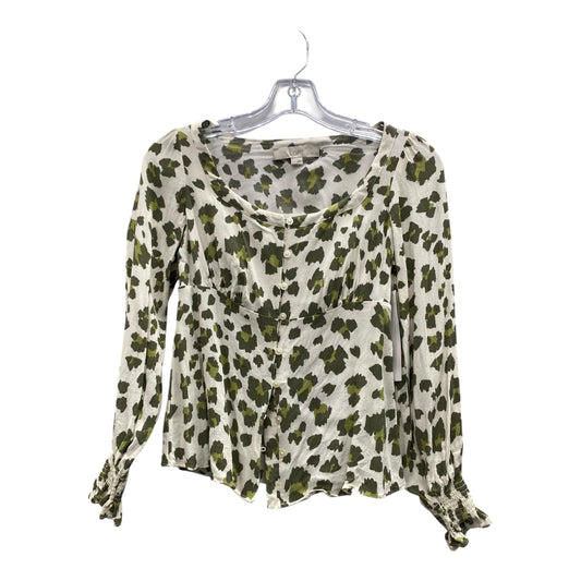 Top Ls By Loft In Green, Size:Xsp