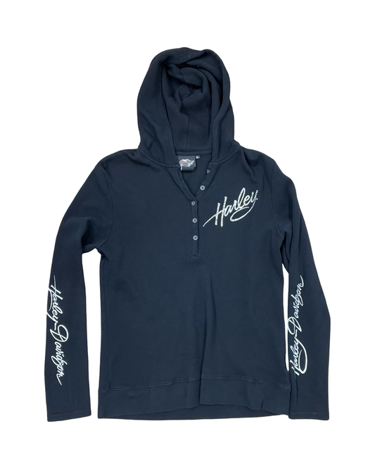 Top Ls By Harley Davidson In Black, Size:Xl