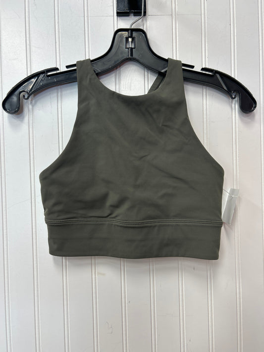 Athletic Bra By Lululemon In Green, Size:8