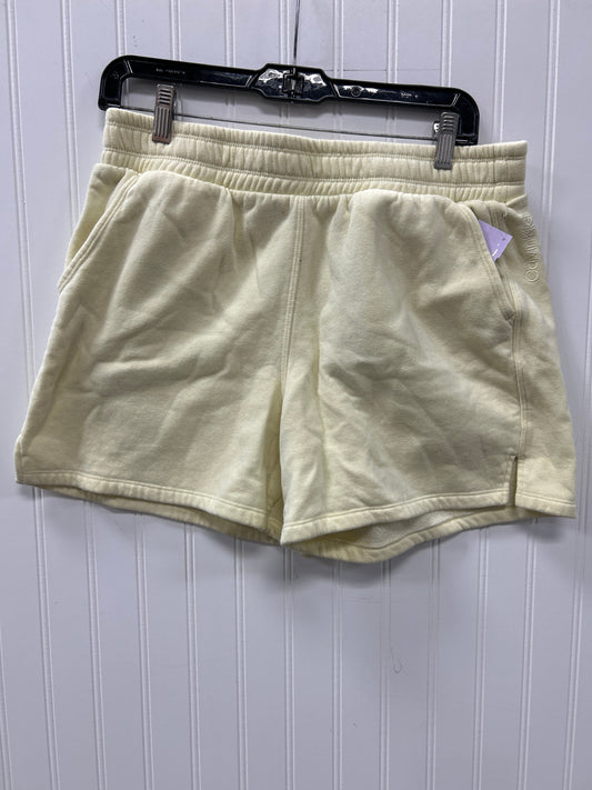 Shorts By Calvin Klein In Yellow, Size:M
