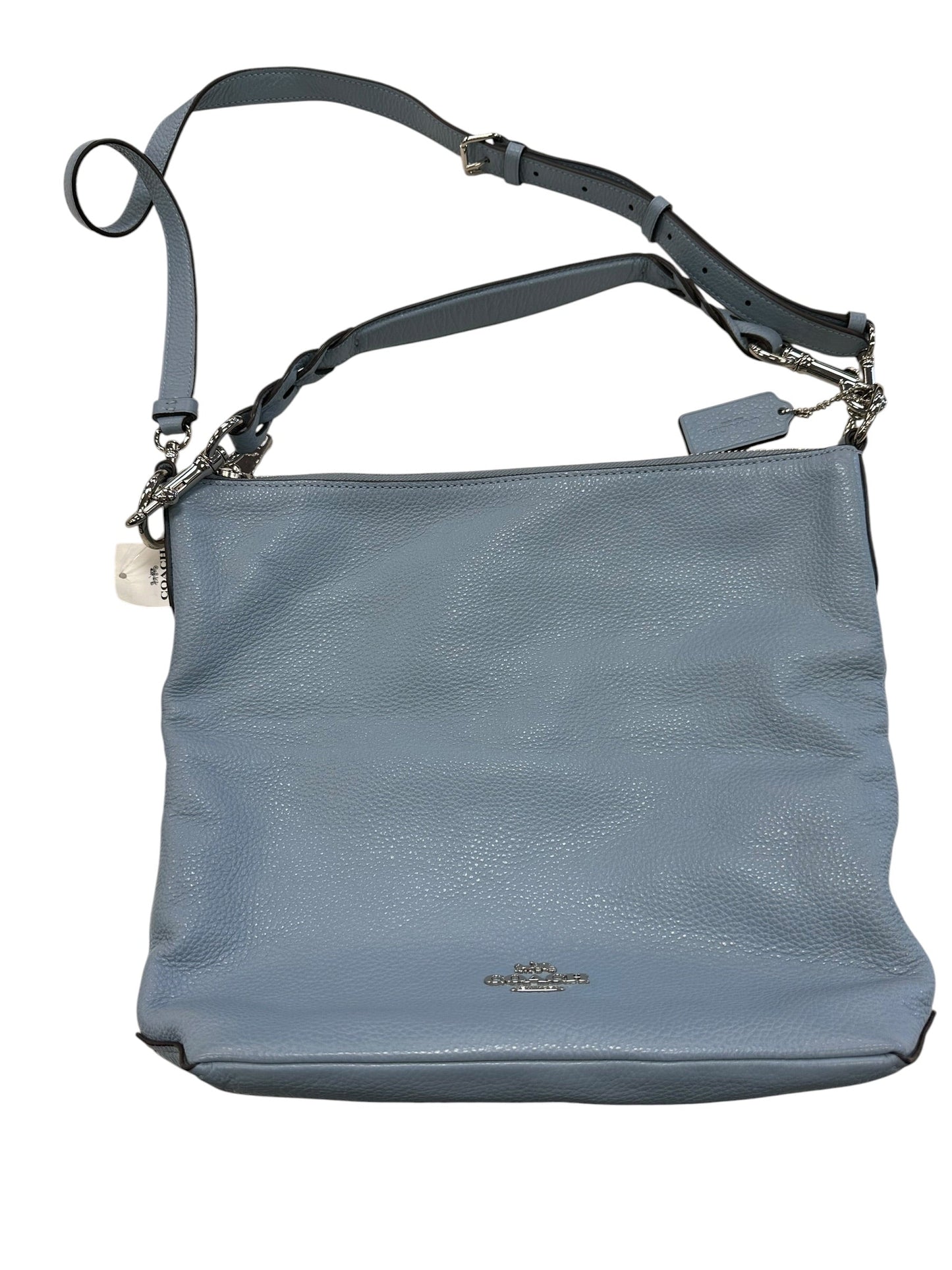 Handbag Designer By Coach In Blue, Size:Large